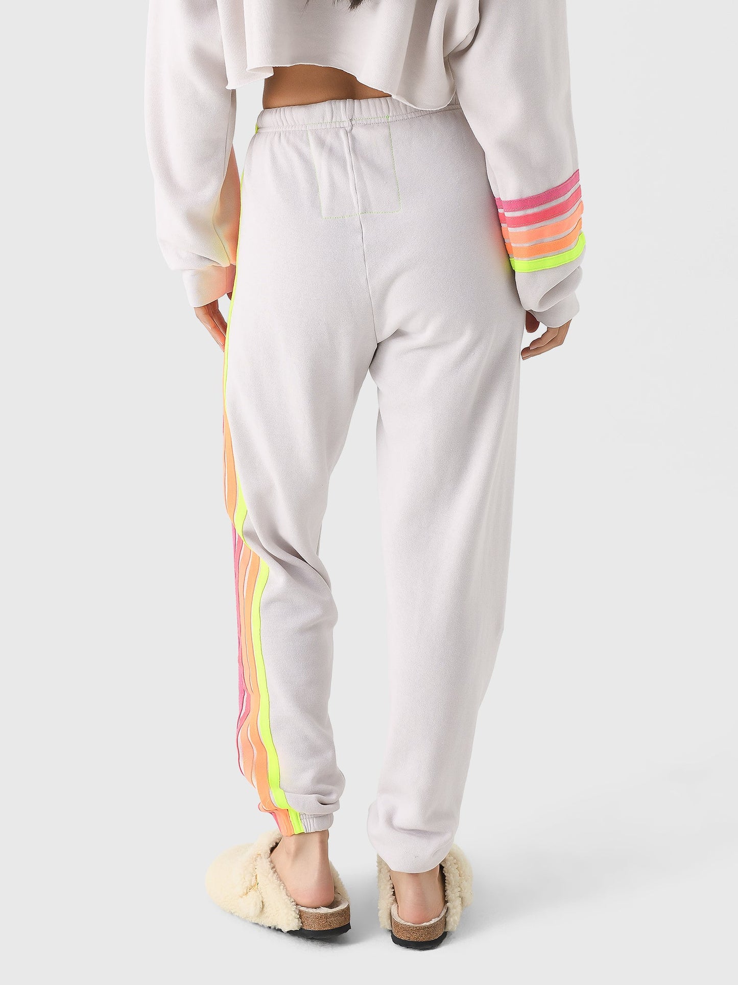 Aviator Nation Women's 5 Stripe Sweatpant