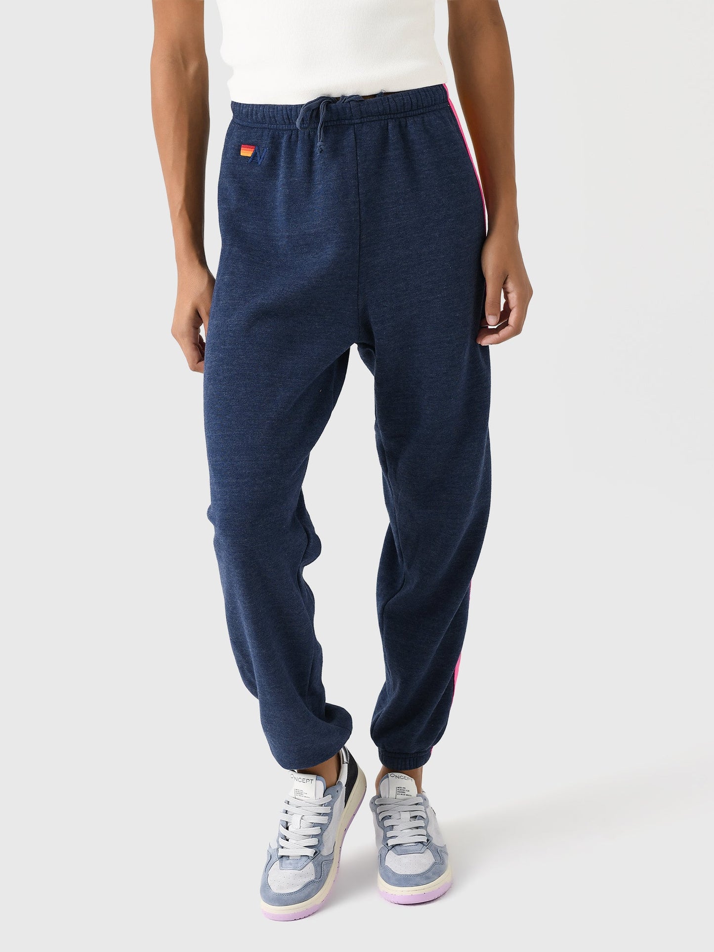 Aviator Nation Women's 5 Stripe Sweatpant