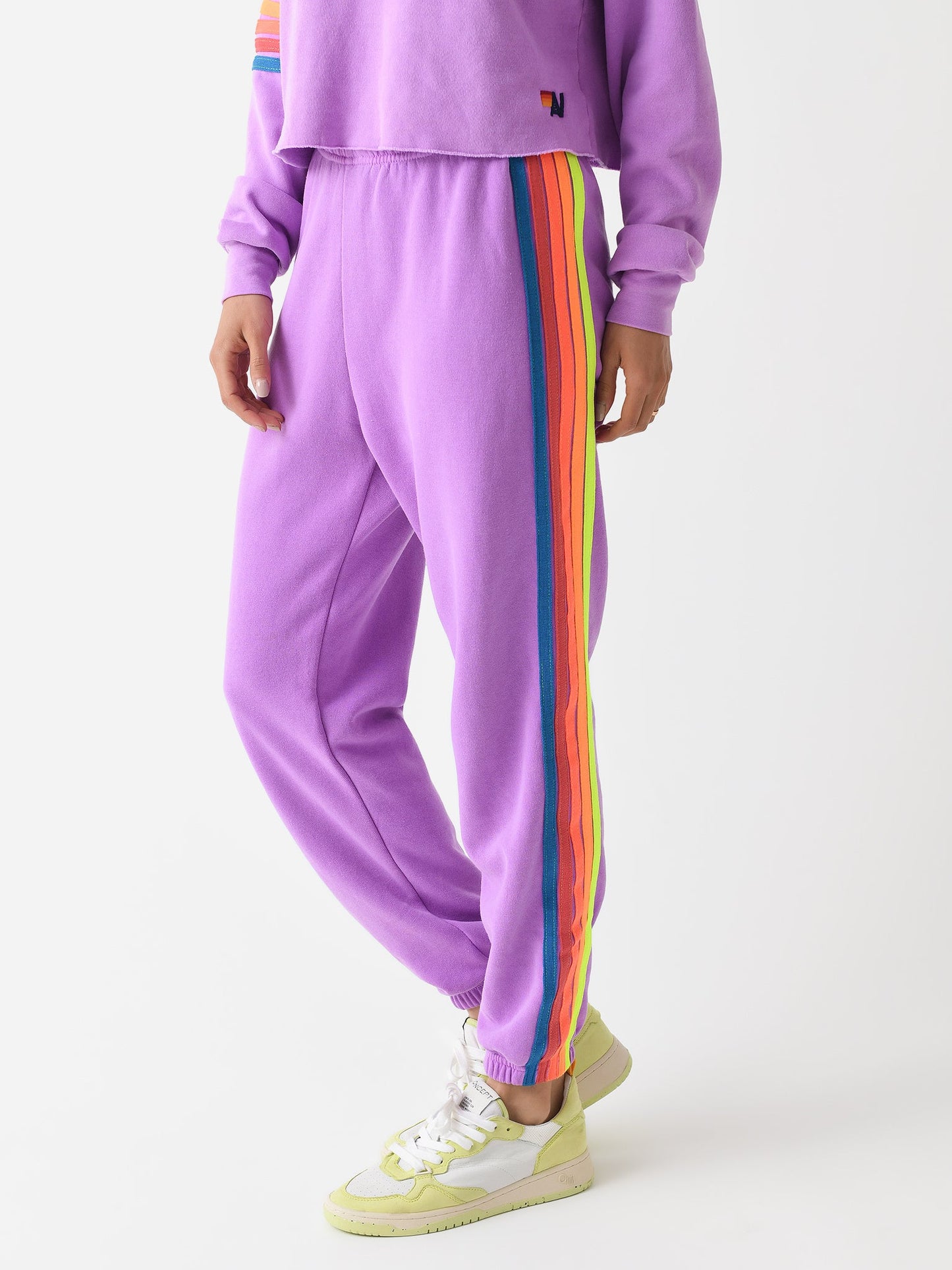 Aviator Nation Women's 5 Stripe Sweatpant
