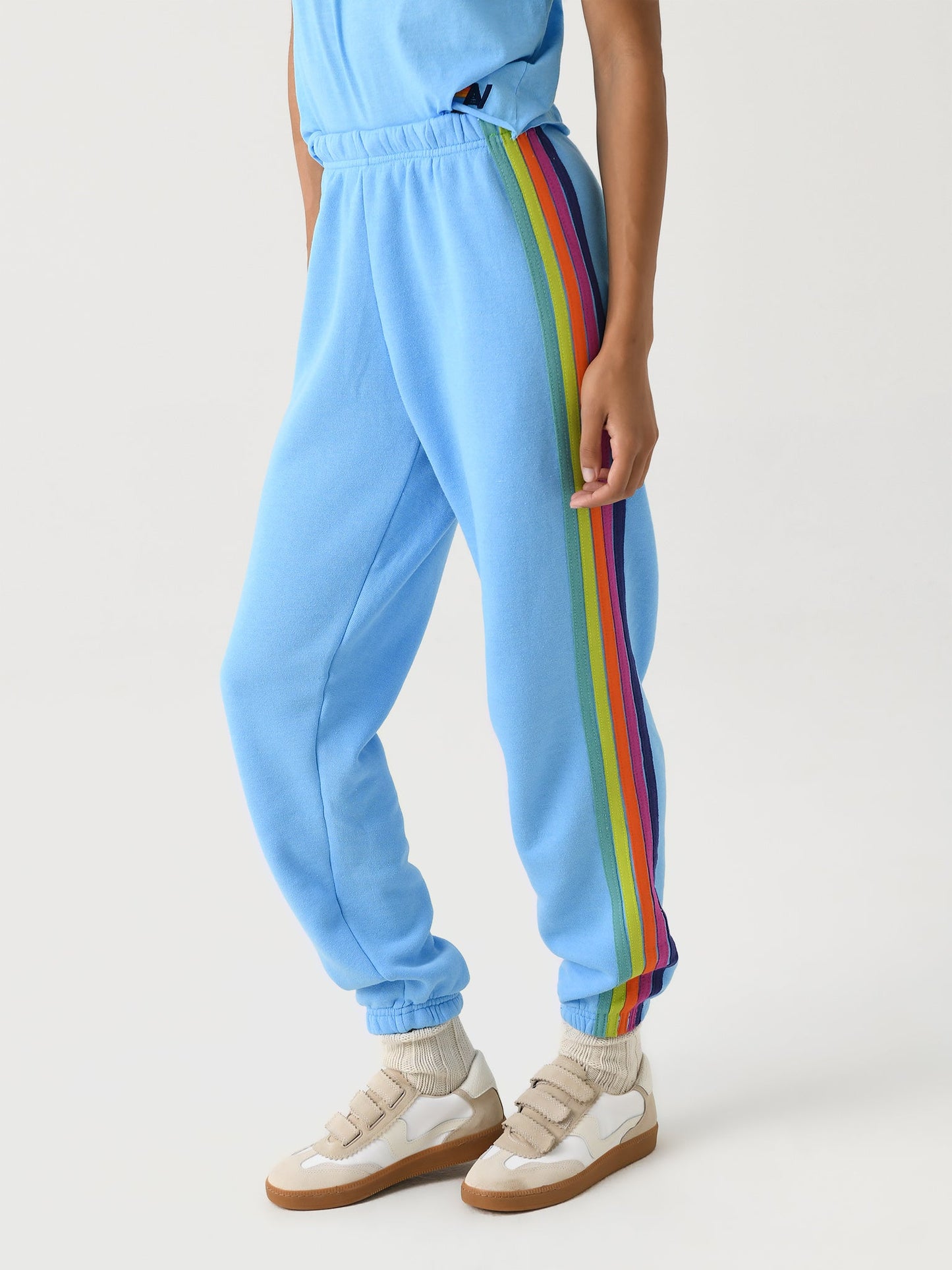 Aviator Nation Women's 5 Stripe Sweatpant