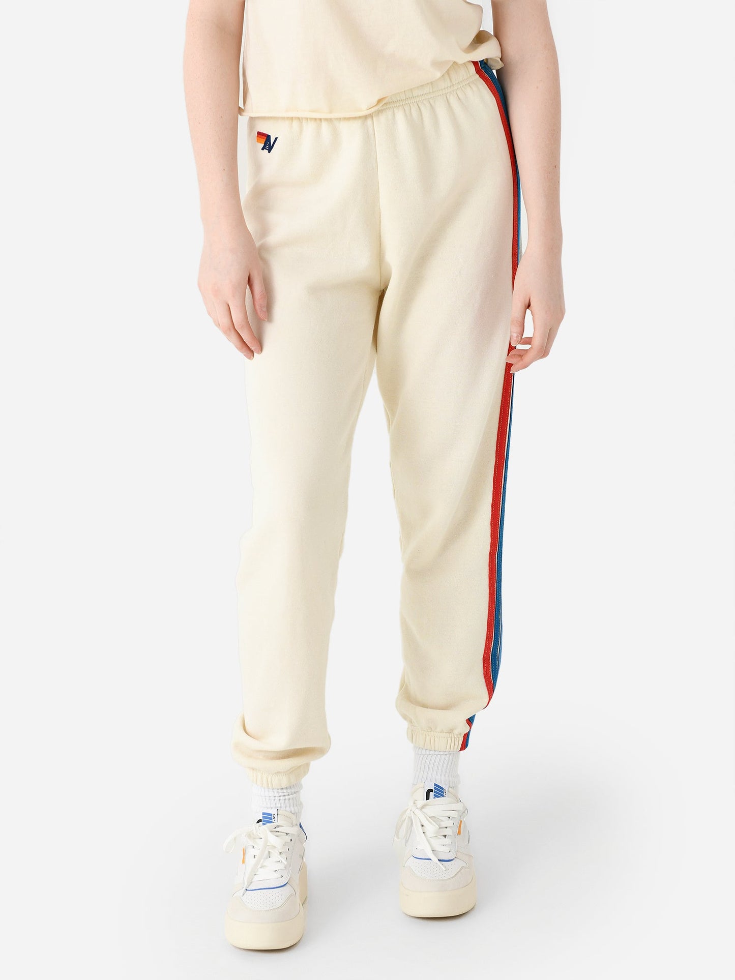 Aviator Nation Women's 5 Stripe Sweatpant