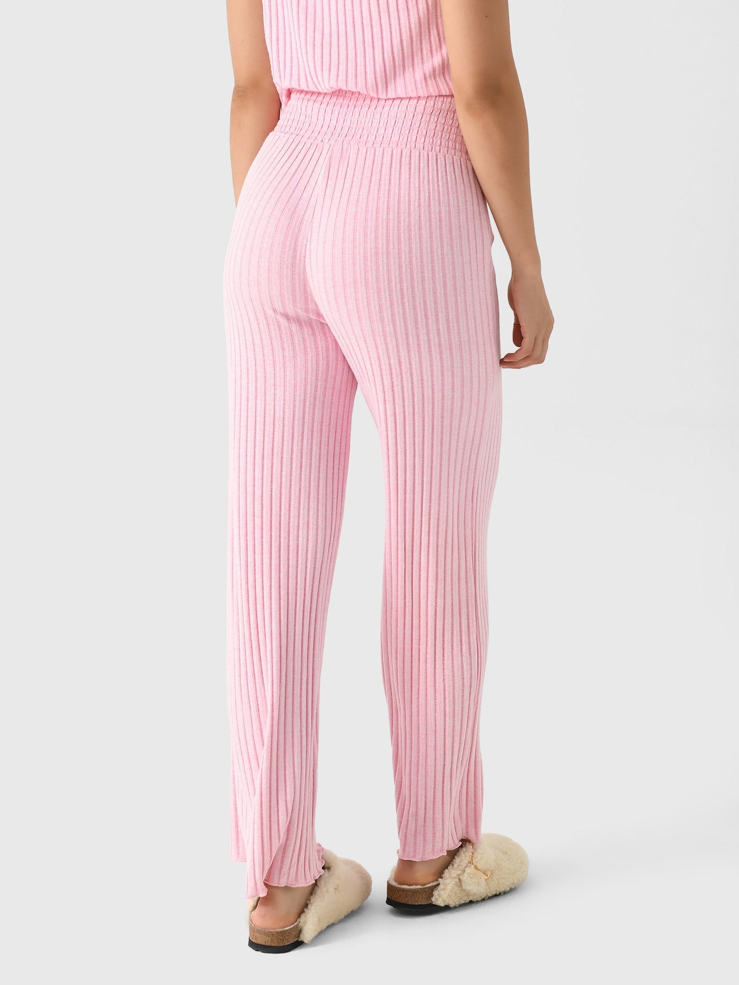 Z Supply Women's Dawn Smocked Rib Pant