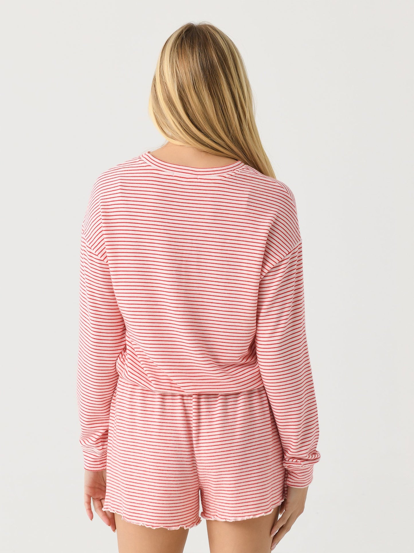 Z Supply Women's Bisous Stripe Long Sleeve Top