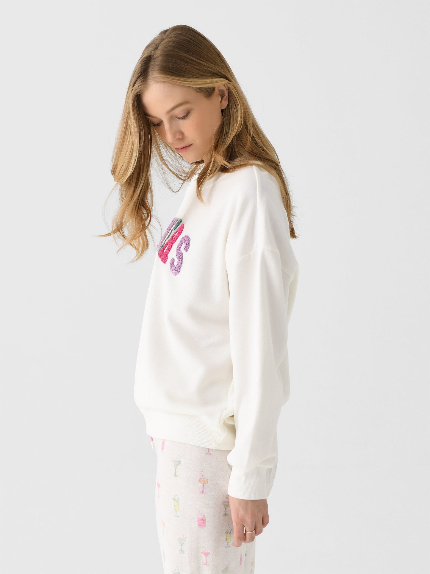 Z Supply Women's Oversized Cheers Sweatshirt