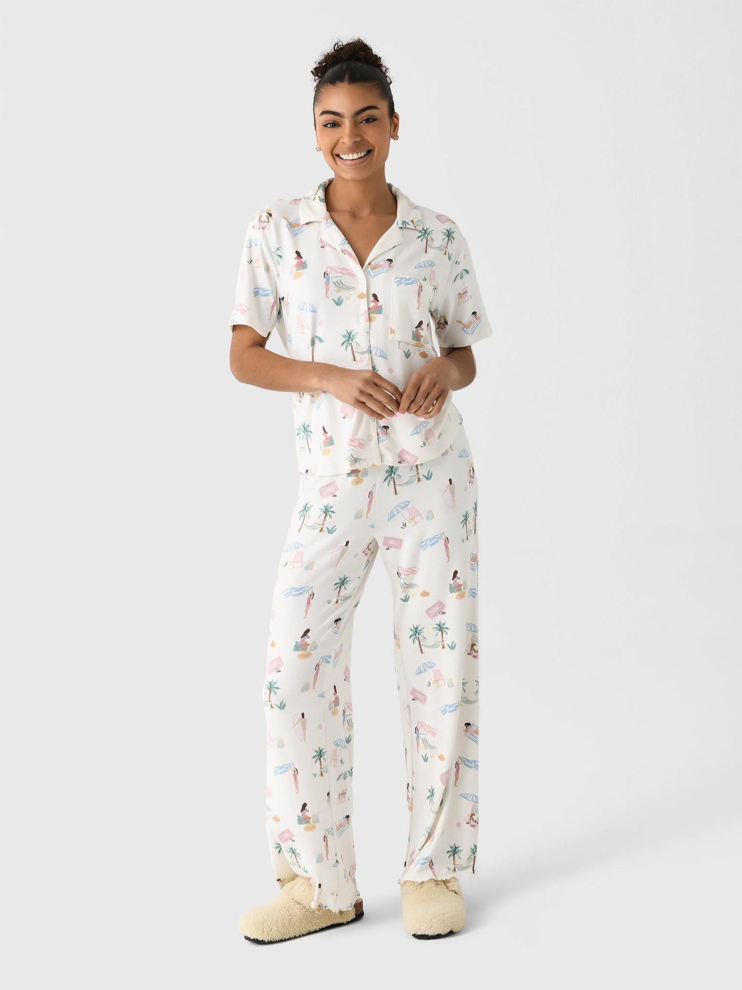 Z Supply Women's Beach Days Pajama Top