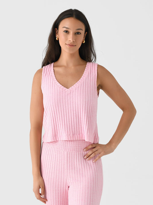 Z Supply Women's Sloane V-Neck Rib Tank