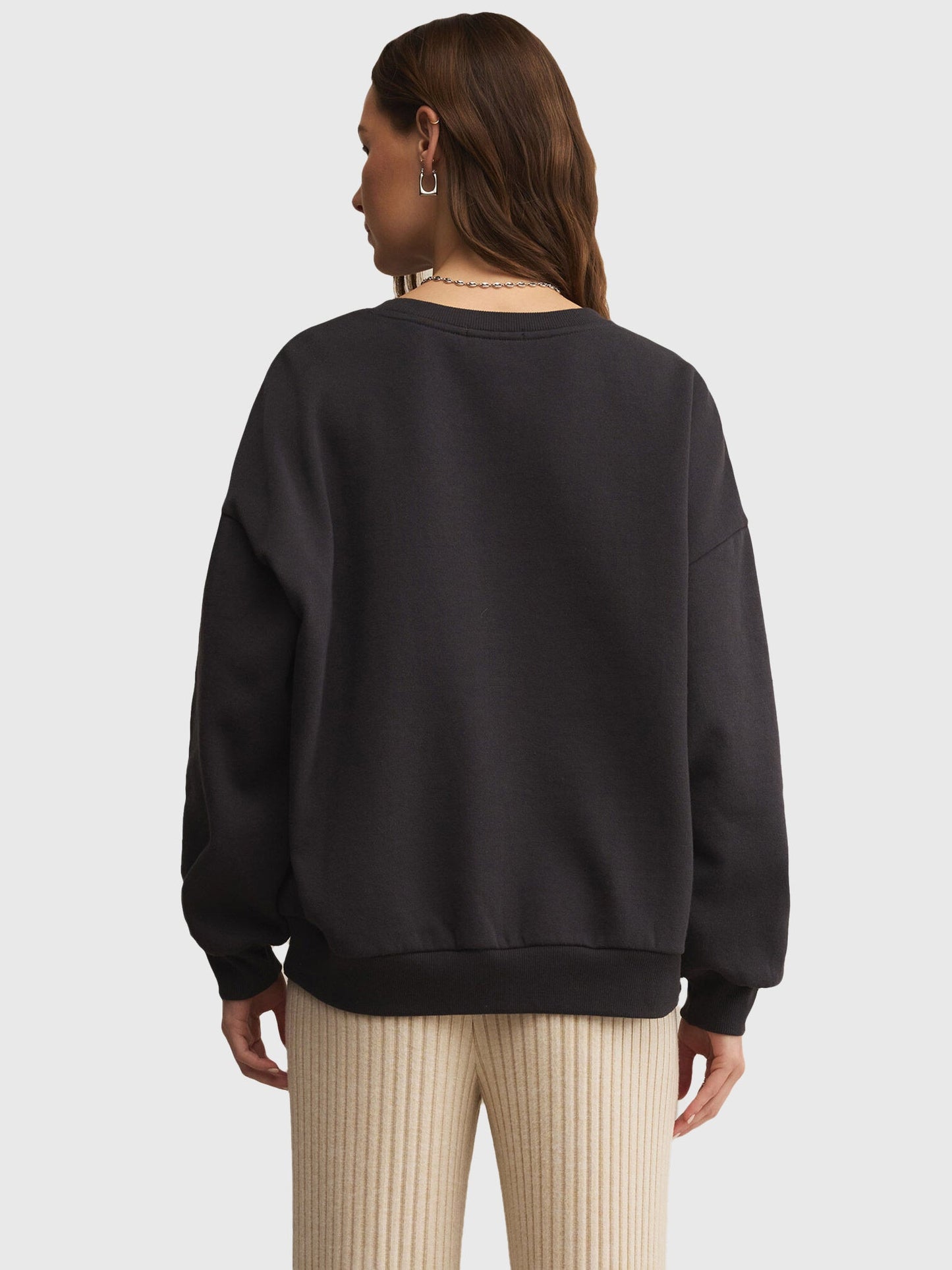 Z Supply Women's Oversized Martini Sweatshirt