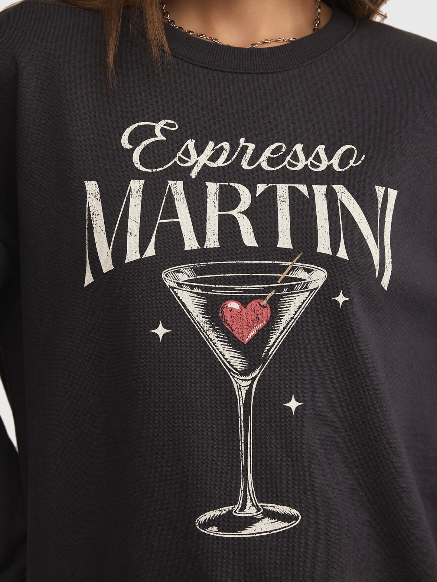 Z Supply Women's Oversized Martini Sweatshirt