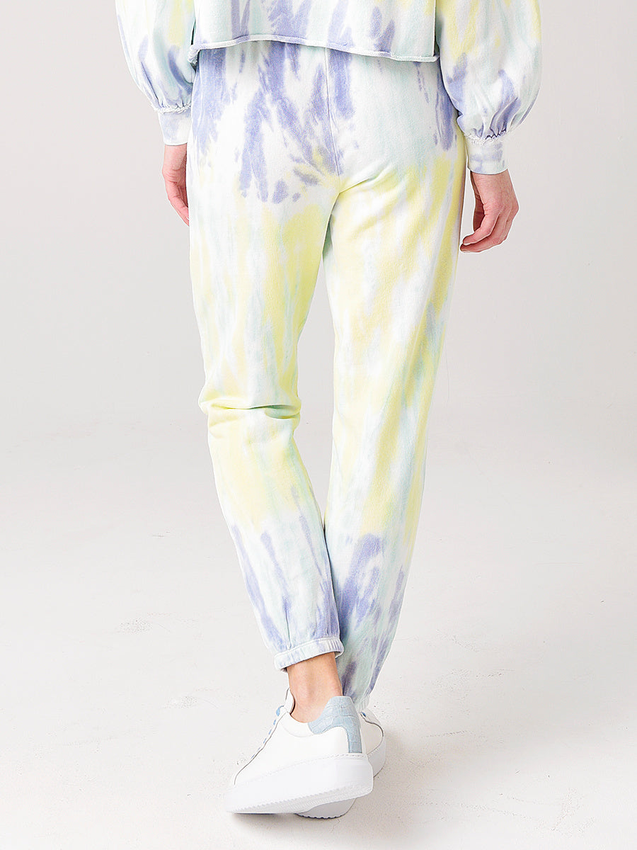 Z Supply Women's Atlas Boyfriend Sorbet Skies Tie-Dye Jogger