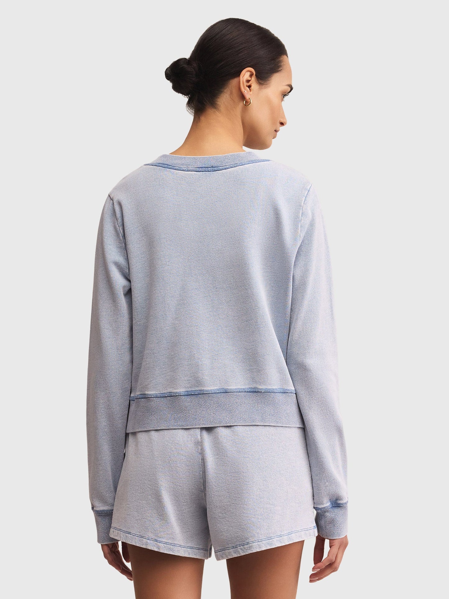 Z Supply Women's Daily Knit Denim Cardigan