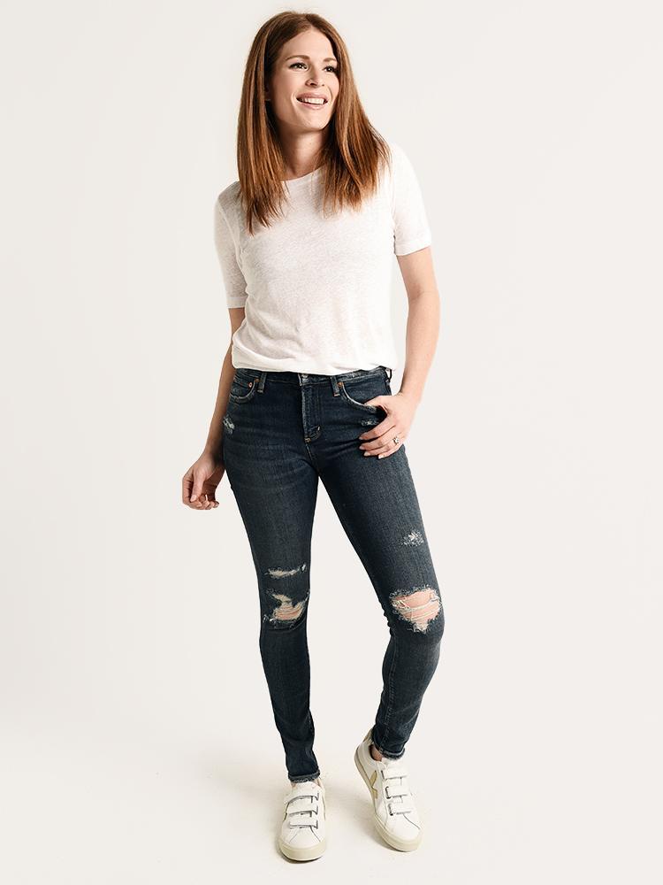 Agolde Women's Sophie High Rise Skinny Jean