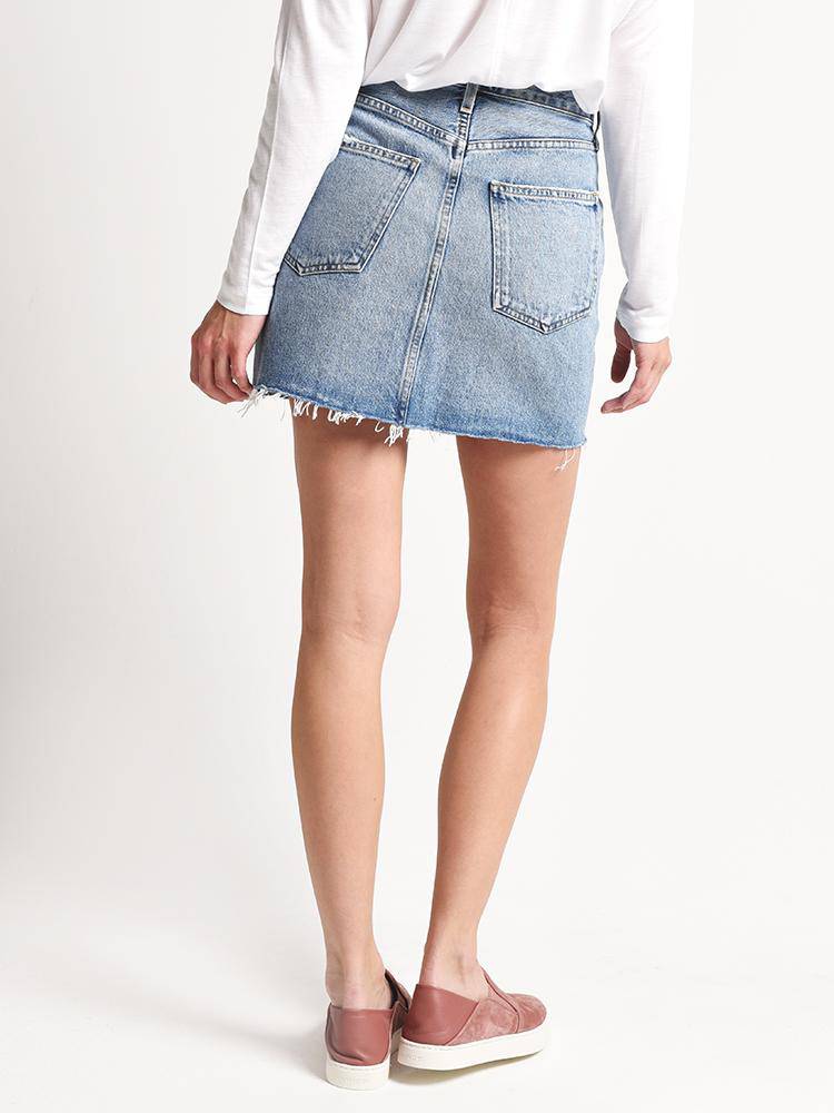 AGOLDE Palmer High Waist Mini Skirt