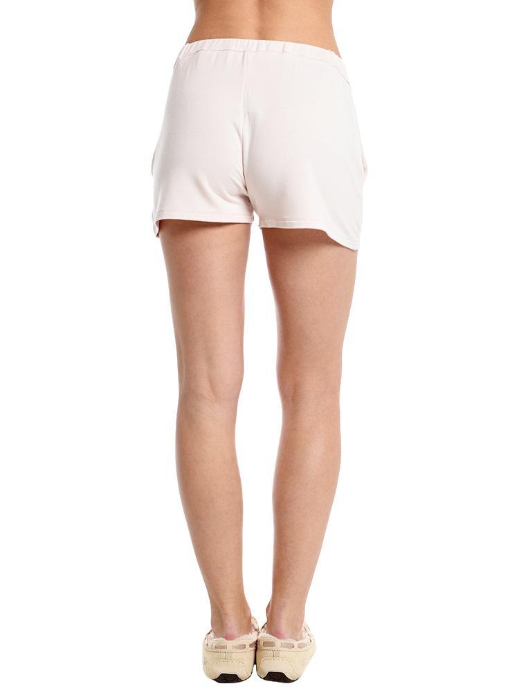 Majestic French Terry Mini Drawstring Shorts