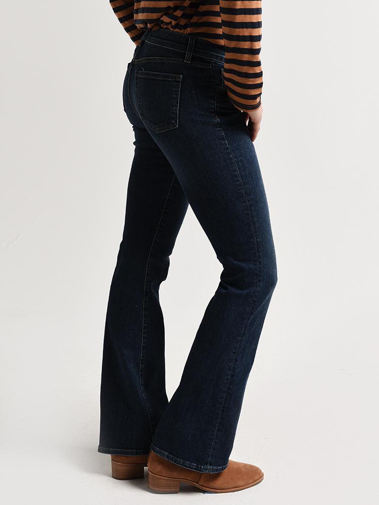 J Brand Women's Sallie Mid Rise Bootcut Jean
