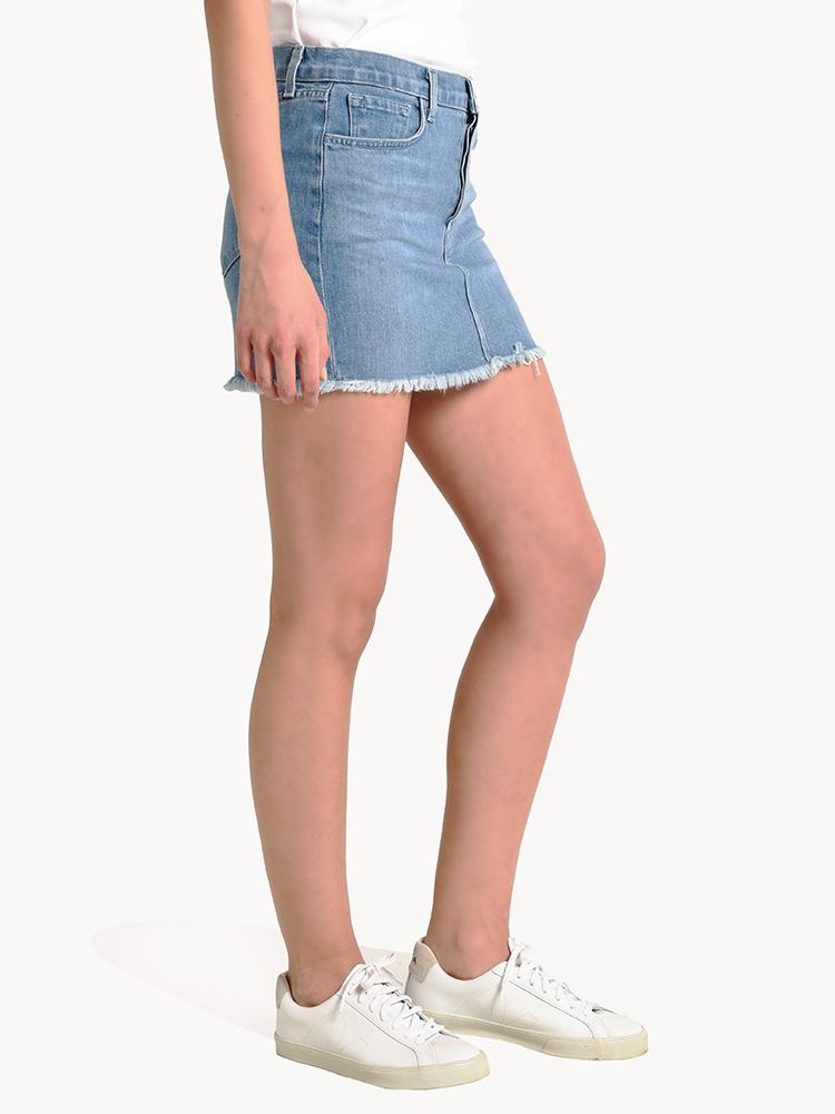J Brand Bonny Mid Rise Mini Skirt