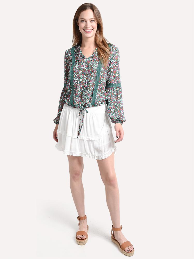 Jack Crinkle In Time Flounce Skirt