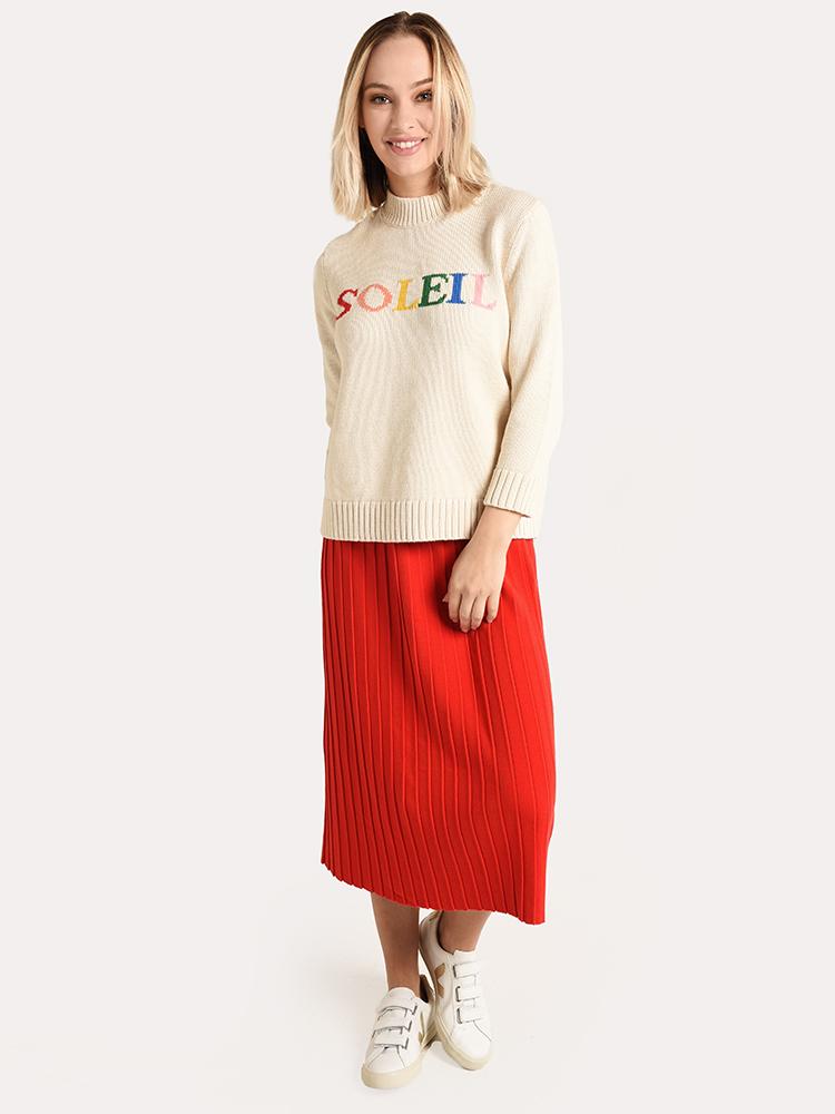 Chinti & Parker Day Dreamer Pleated Skirt