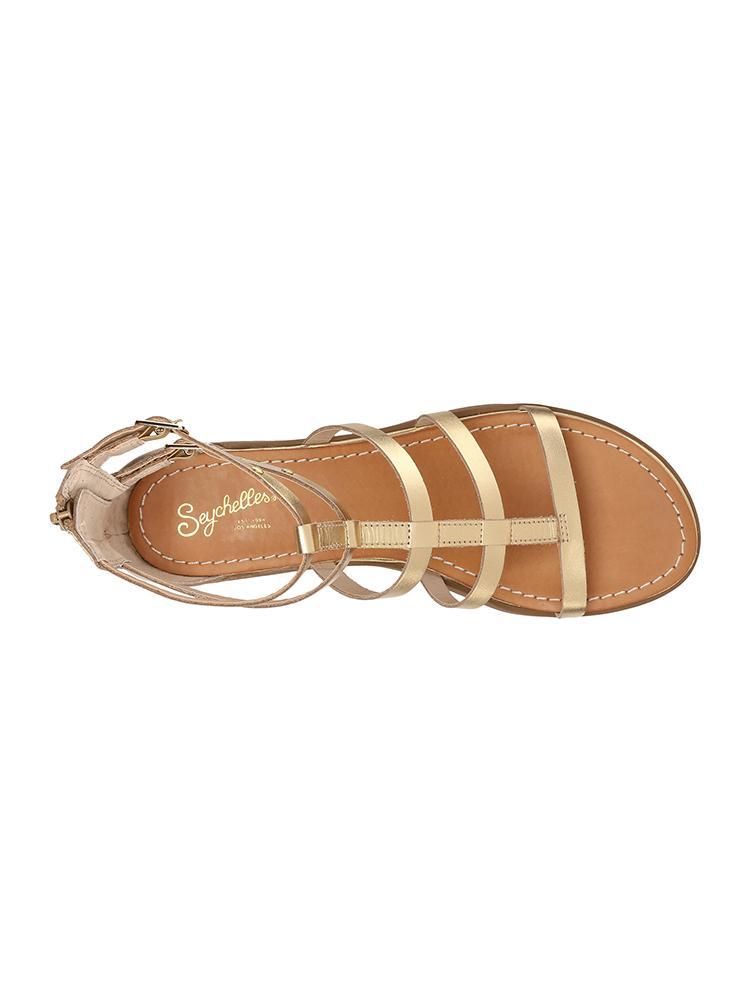 Seychelles Peachy Metallic Sandal