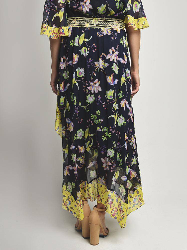 Tanya Taylor Garden Print Esmee Skirt