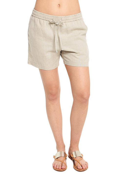 Tommy Bahama Women's Two Palm Linen 5 Inch Easy Short